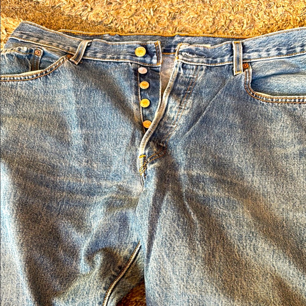 Levi's Blue Relaxed Fit Jeans with Classic Denim Style